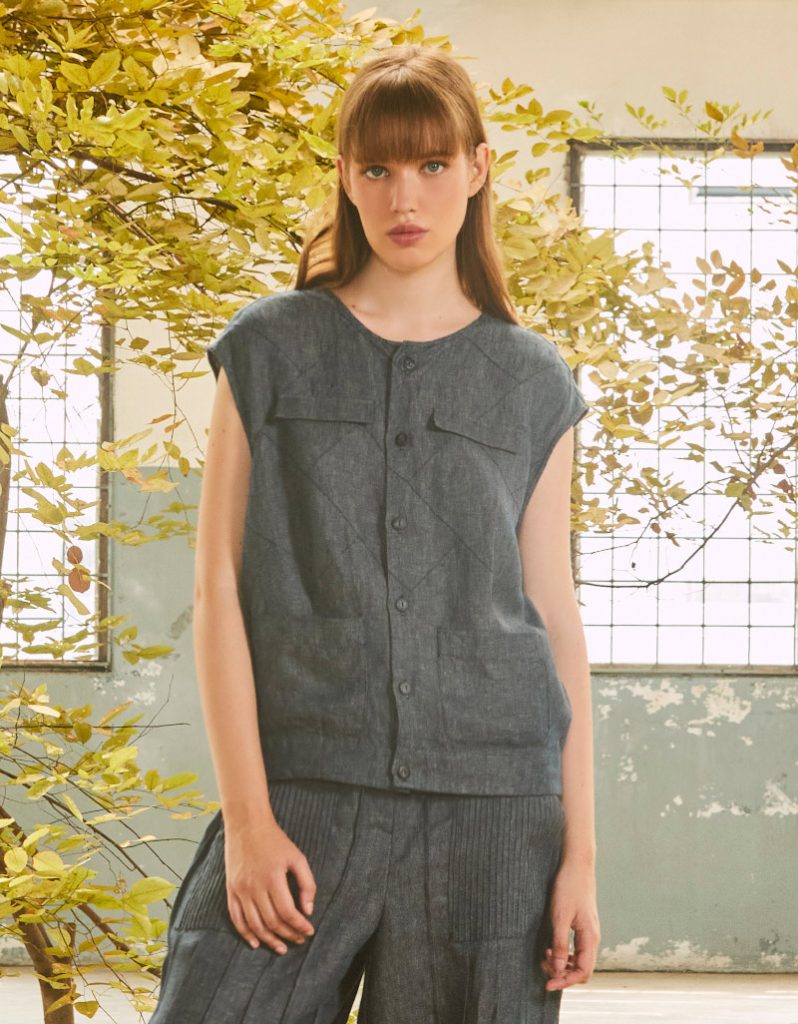 SS25 Denim Vest BL-9250104
