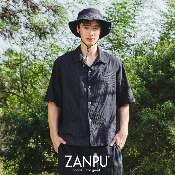 AW25 Unisex Patchwork Cuban Shirt BL-9250701