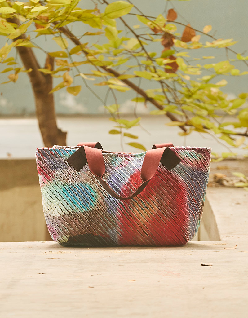 SS25 Slash long tote bag BA-9250109