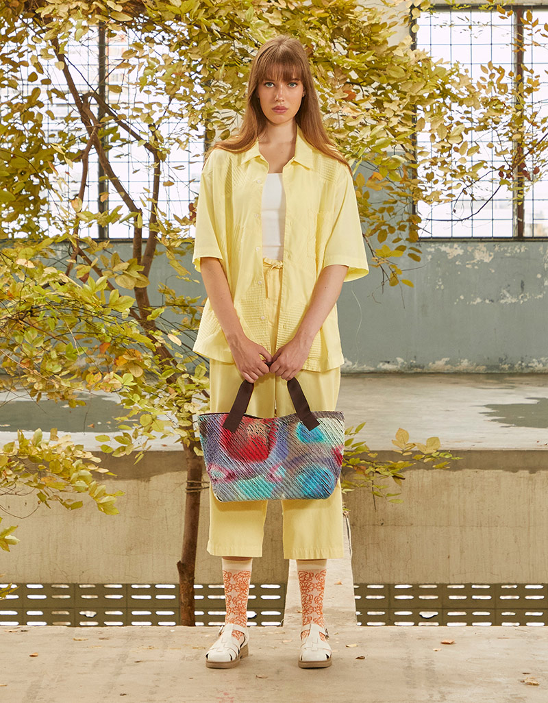 SS25 Slash long tote bag BA-9250109
