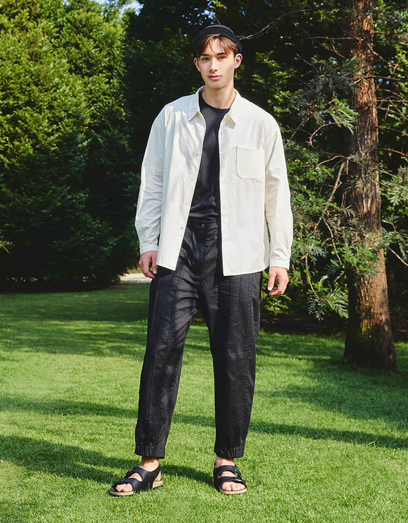 AW25 Hybrid Structure Patch Shirt	BL-9250719