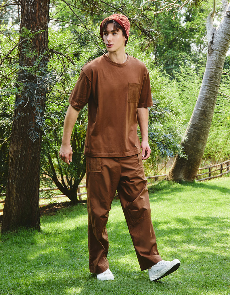 AW25 Back-Panel Hybrid Tee BL-9251018
