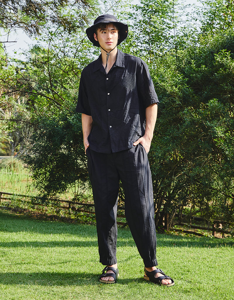 AW25 Pleat Panel Hybrid Pants PN-9250718
