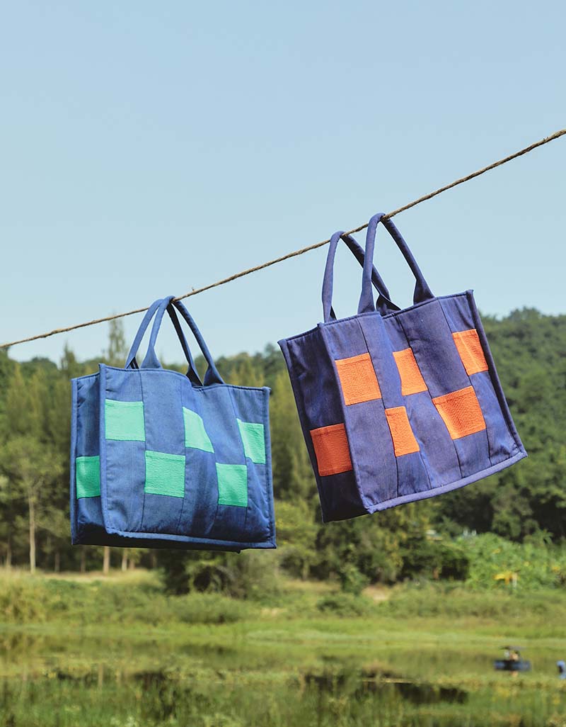 SS24 Tote Bag Rcc Denim BA-9240114