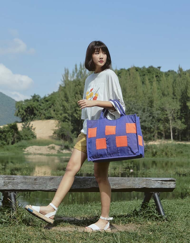 SS24 Tote Bag Rcc Denim BA-9240114