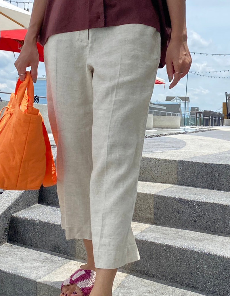 AW24  Linen Easy Pants PN-9241102