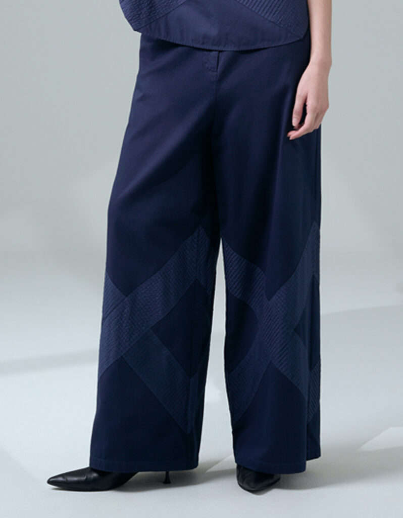 SS26 Straight Pants with Pintuck Detail PN-9260504