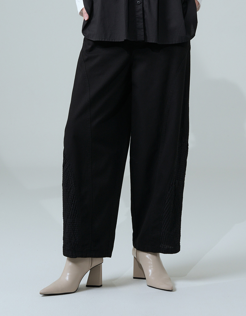 SS26 Barrel Pants Mix with Pintuck PN-9260505