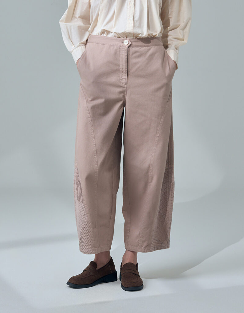SS26 Barrel Pants Mix with Pintuck PN-9260505
