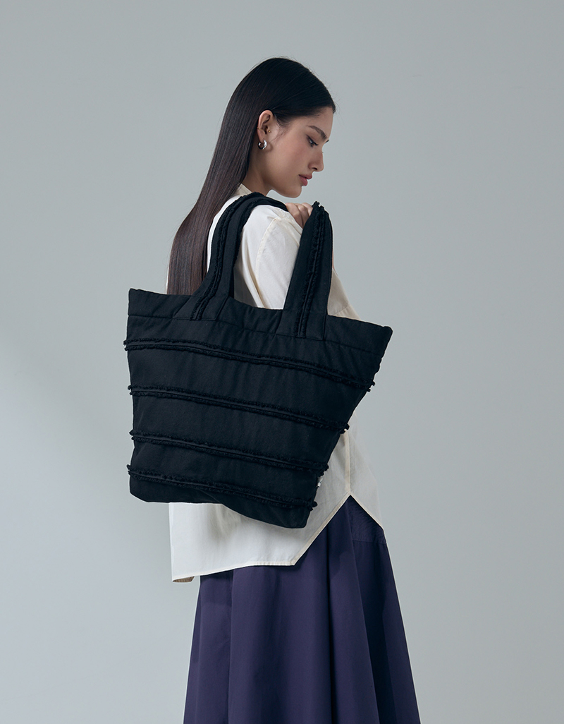 SS26 Recycled Cotton Twill BAG BA-9260106
