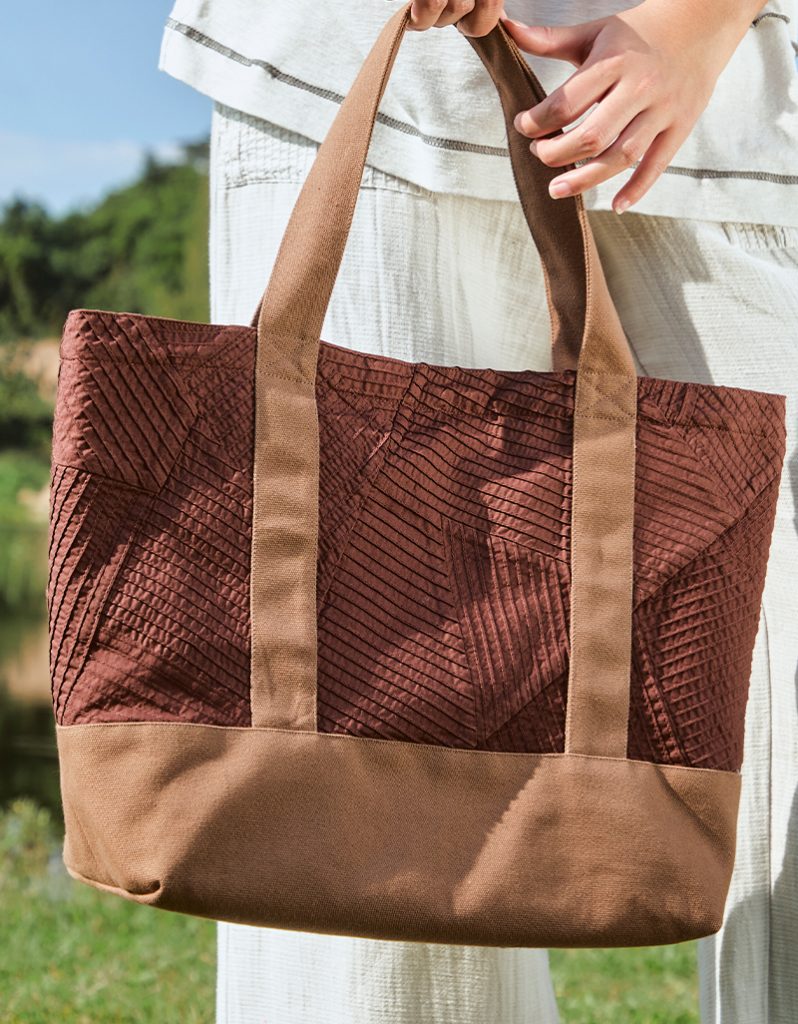 FREE - ZANPU TOTE BAG CANVAS LAWN BA-9240104 (Brown)