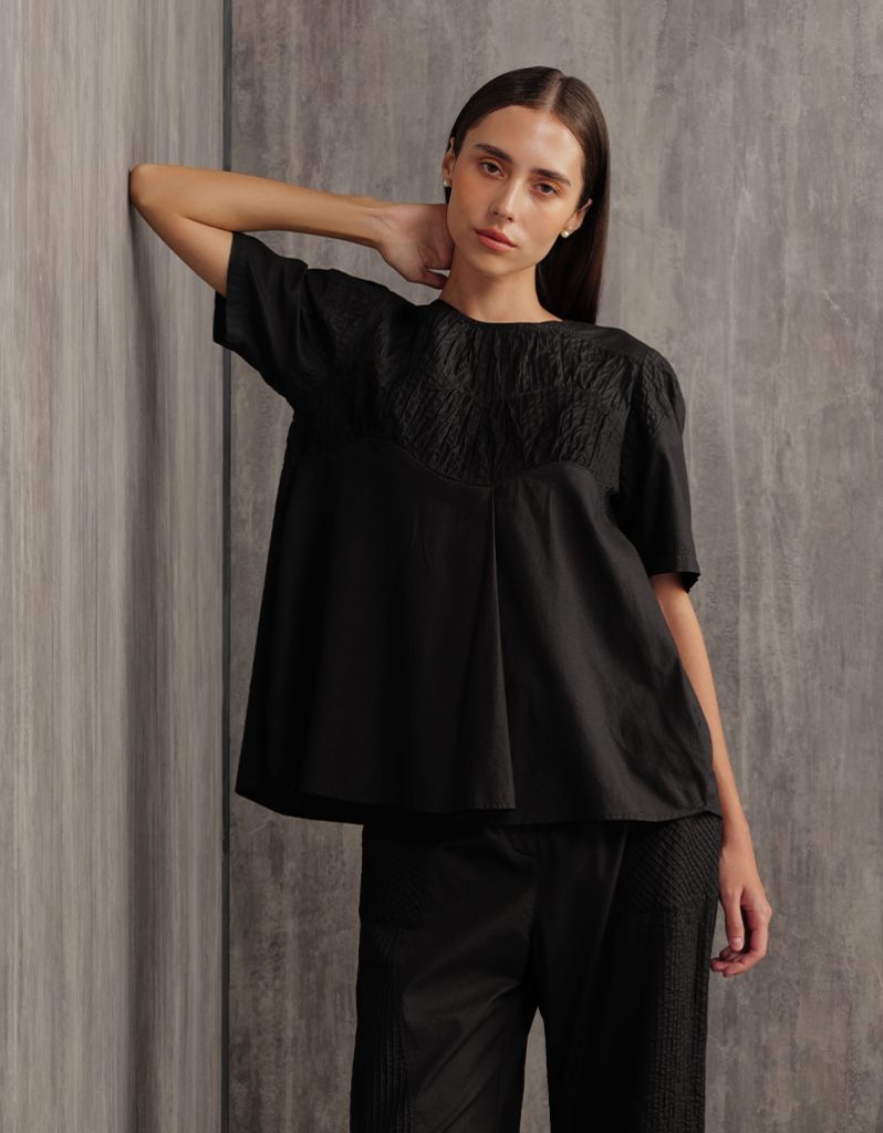 AW26 BLOUSE SOFT TWILL BL-9260704