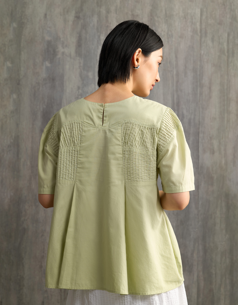 AW26 BLOUSE SOFT TWILL BL-9260704