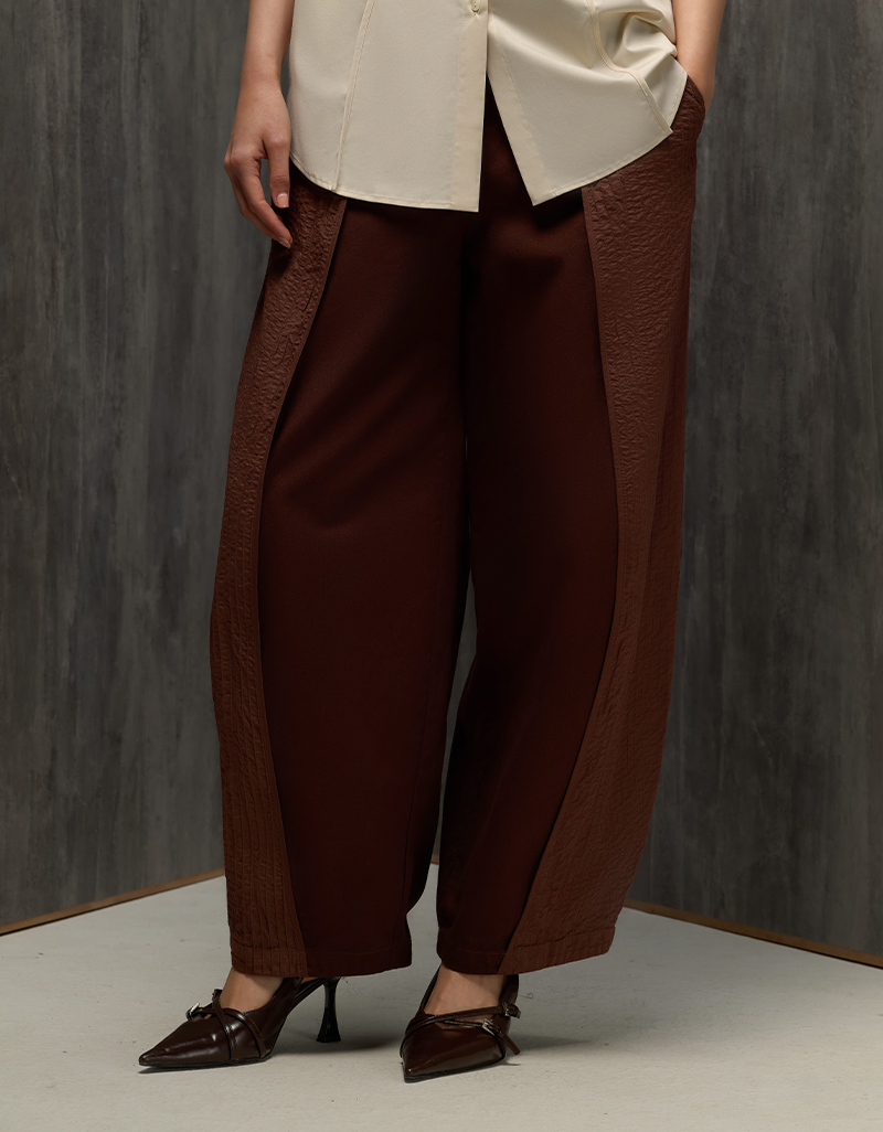 AW26 Curve Panel Pants PN-9260905