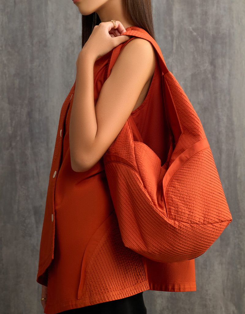 AW26 ZANPU HOBO BAG LAWN BA-9260807