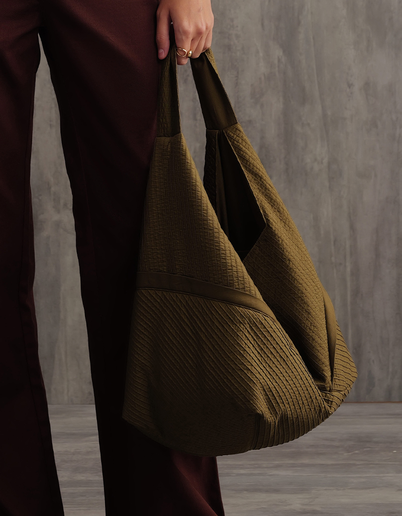 AW26 ZANPU HOBO BAG LAWN BA-9260807