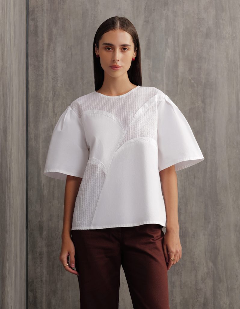AW26 ZANPU BLOUSE SOFTKATSURAGI BL-9260802