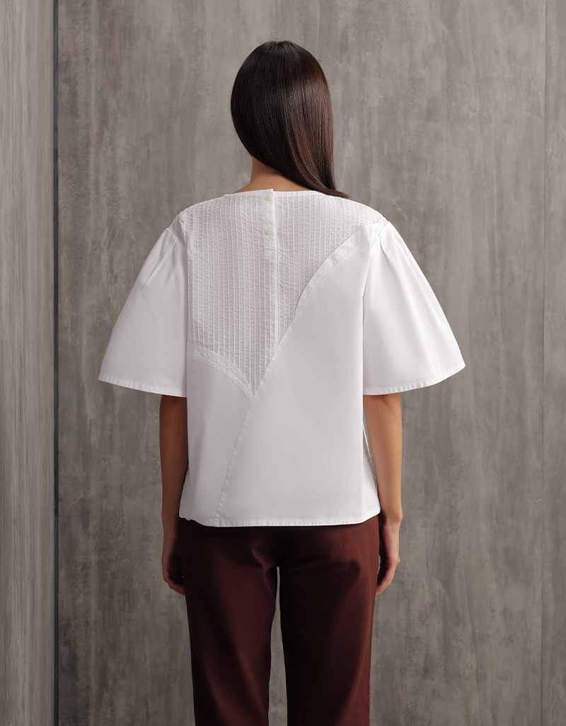AW26 ZANPU BLOUSE SOFTKATSURAGI BL-9260802