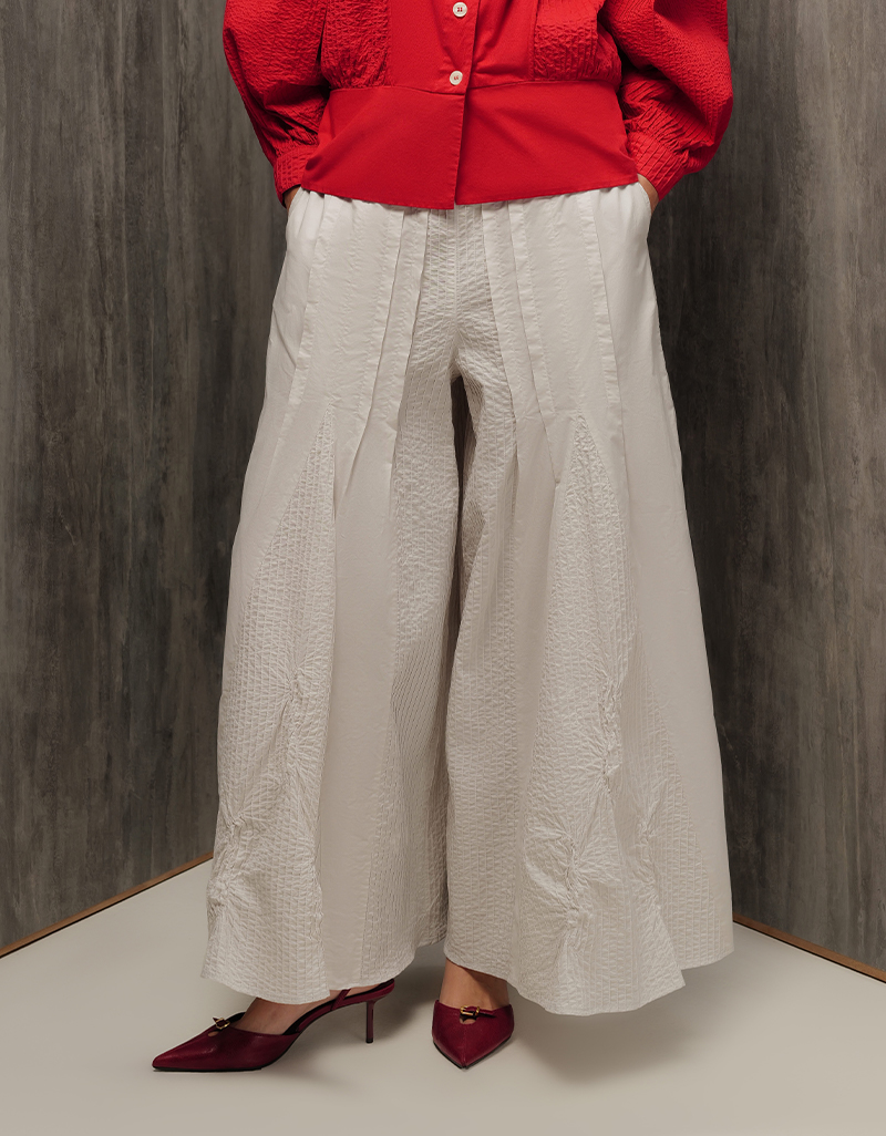AW26 Curve Panel Pants PN-9260904