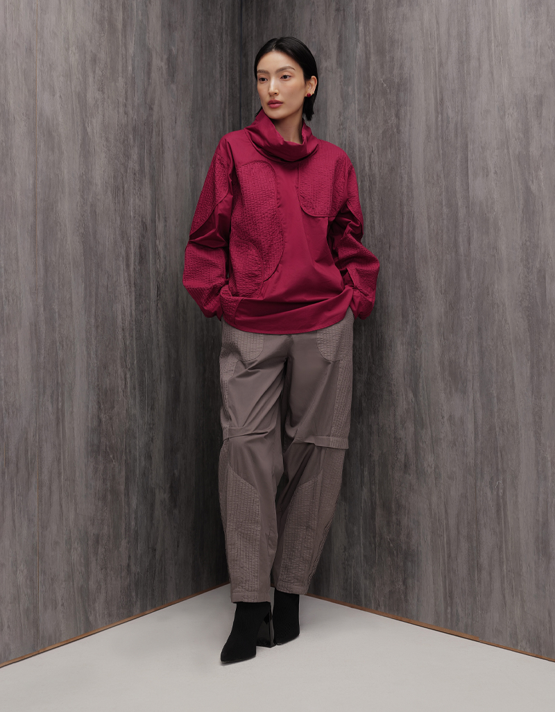 AW26 Agar Panel Pullover BL-9261004