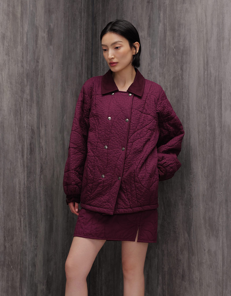AW26 Agar Flow Quilt Mini Skirt SK-9261009